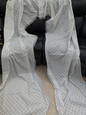 Vintage? Janet Reger Vantona Bed Canopy Lace Edged 5.6 Metres X85cm B60