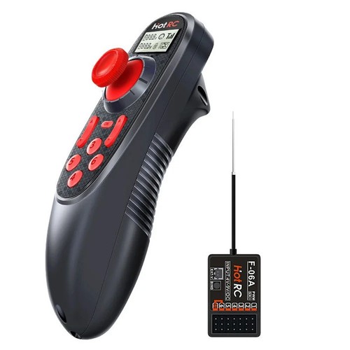 Hotrc 600 6ch 4ghz rc - hotrc, 2.4ghz