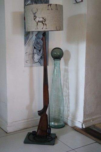 Gun stock lamp - stock,