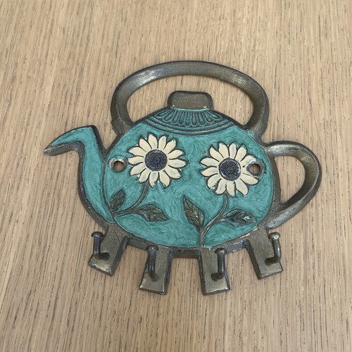 Brass cloisonné enamel - enamel, key