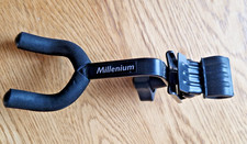 Mandolin Ukulele Instrument Hanger Clip On Clamp Mic Stand Millenium Adjustable