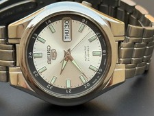 Vintage Seiko 5 Railway Time
