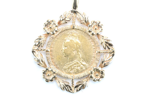 1890 gold full sovereign - 1890,