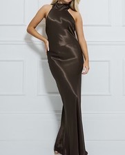 Billie Faiers Chocolate Halter