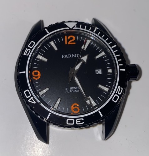 Parnis pa6032 automatic black - parnis,