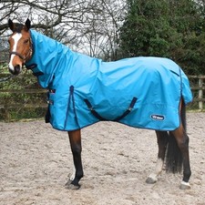 John Whitaker Rastrick 0g Combo Turnout Rug - Turquoise