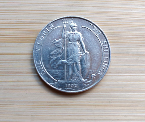 1902 edward vii florin - vii,