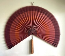 Bamboo Fan Wall Decor, Large