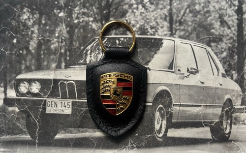 One genuine porsche keyring - porsche,