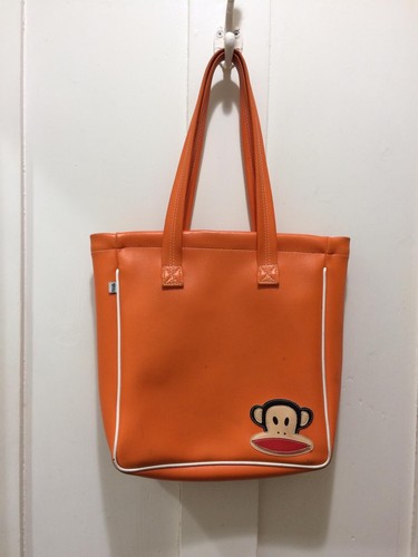 Paul frank bag orange vinyl - paul,