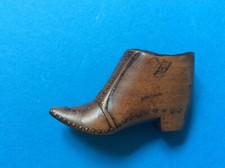 Antique / Vintage Treen Shoe