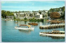 Postcard Bowness Bay Boating Co. Ltd. Windermere Cumbria