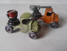DIECAST SEARCH LIGHT & AA GUN LORRIES.
