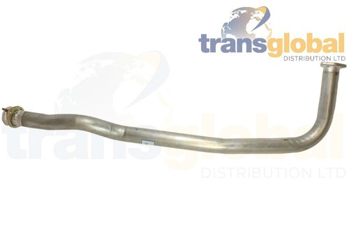 Exhaust down front - down, pipe