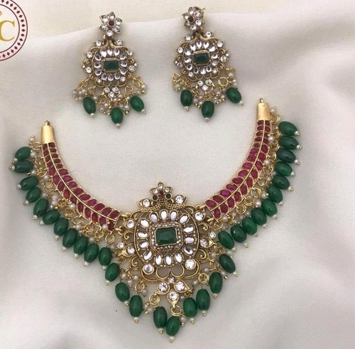 Kemp stone jadao kundan - kemp,