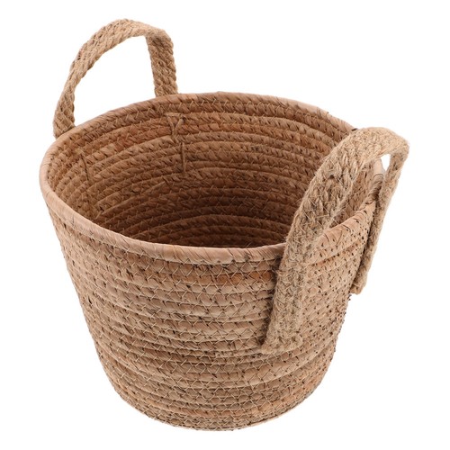 Wicker rope basket decorative - wicker,
