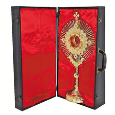 Jeweled Brass Monstrance with