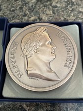 Heavy Bronze 2015 Monnaie de Paris Battle of Waterloo Medal in Box + Cert