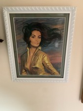 Midcentury Louis Shabner Print- Gail