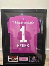 Manuel Neuer Signed And Framed