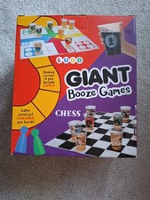 Giant Booze Games Chess And Ludo