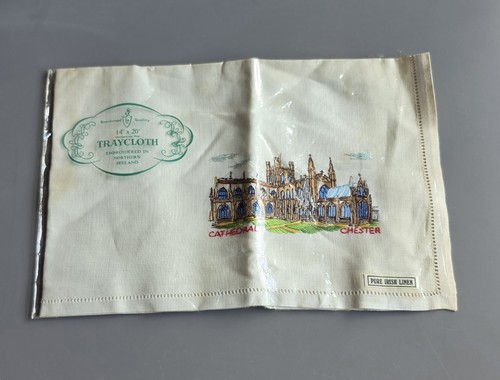 Vintage pure irish linen - vintage,