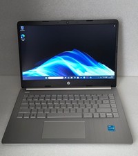 HP 14S-DQ5013NA 128 GB LAPTOP I3-1215U, 4GB RAM, 128GB SSD with accessories