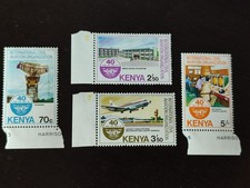 6614 - Kenya Kenya - 1984 - Mi 288 / 291 - Aviation Aircraft - MNH