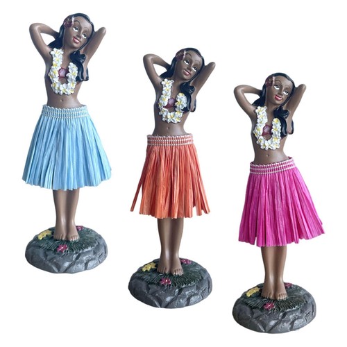 Hawaiian dashboard doll resin - dashboard,