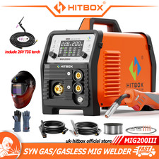 New 6IN1 SYN MIG Welder 200Amp