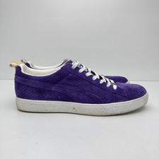 Puma Clyde X Undefeated Gametime Pack Purple LA Lakers Suede Leather UK 10