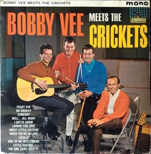 Bobby Vee Meets The Crickets LP 1962 Liberty VG/VG+ *PLS READ DESC*