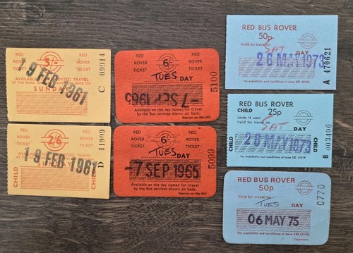 Vintage london transport - vintage, red