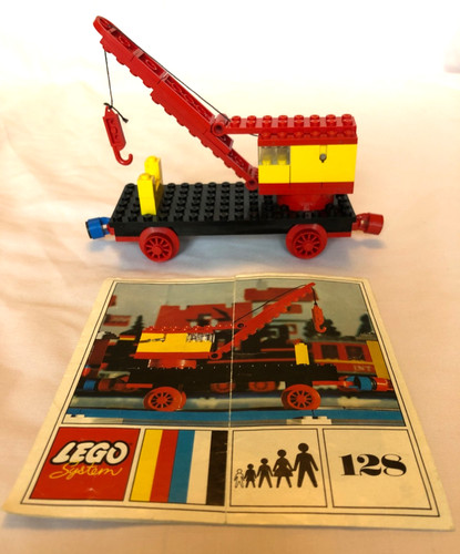 Lego 128 mobile crane - lego,