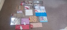 17 Mixed Size Gift Bags 1 Gift Voucher Envelope Xmas And Other Designs New