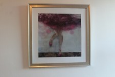 Large Silver Framed Art