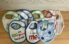 Selection Of 9 Baby Bibs 8 Tu By Sainsbury 1 Tommee Tippee 