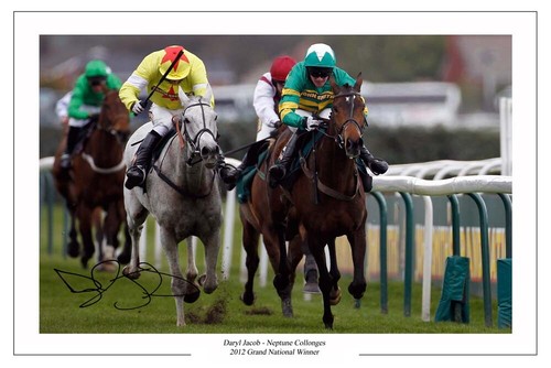 Daryl jacob signed photo print - jacob,