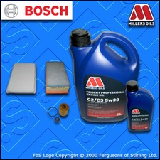 SERVICE KIT for PEUGEOT RCZ 2.0 HDI OIL AIR CABIN FILTERS +5w30 OIL (2010-2016)