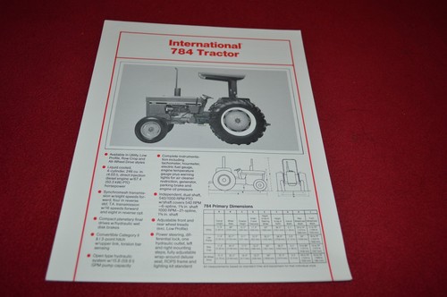 International harvester 784 - international,