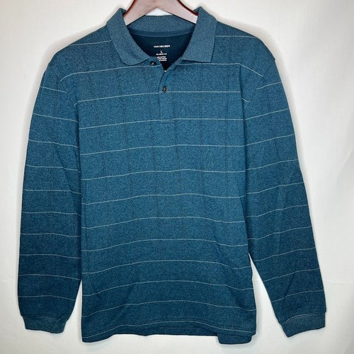 Van heusen long sleeve polo - sleeve,