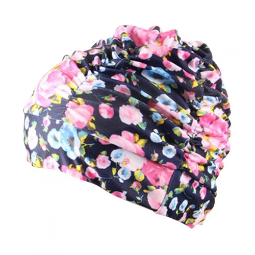 Swimming cap pleated petal - cap,
