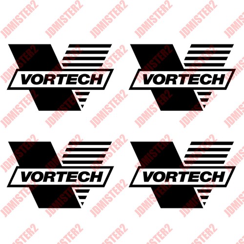 Vortech supercharger decal - vortech,