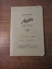 1930s Austin Seven car owners