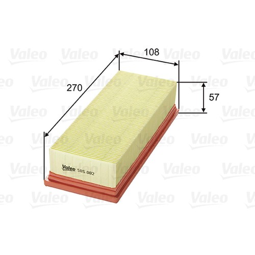 Valeo 585082 air filter - 585082,