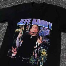 Hot Trend Jeff Hardy Black Cotton Size S-4XL T-Shirt Unisex
