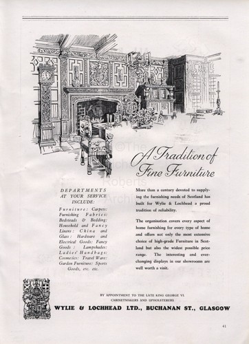 Original 1952 advert - , for