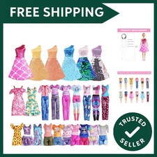 12 PCS Doll Clothes and