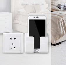 Wall-mounted phone charging