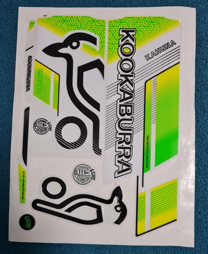 Cricket bat stickers